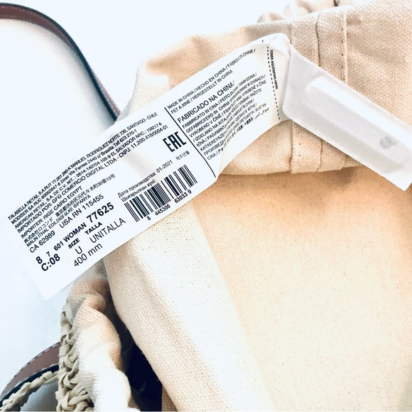 MANGO, Women's Handmade Braided Natural Fiber Shopper Bag Style, EUC - Picture 16 of 16